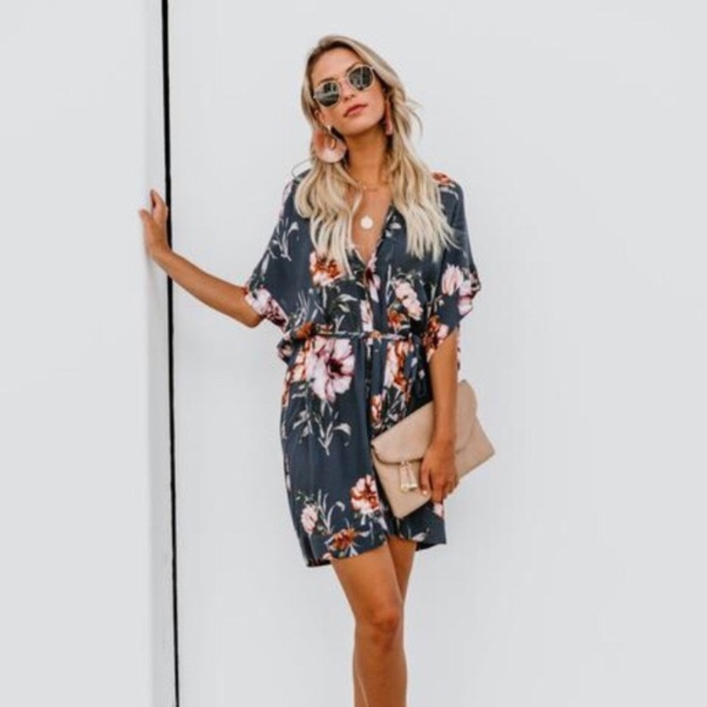 (SOLD)Vici Kimono Dress